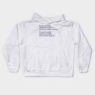 Don't You Dare Kids Hoodie